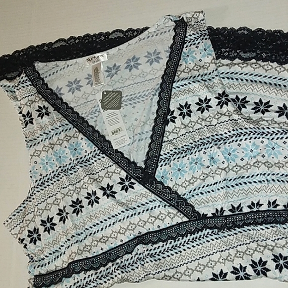 ★NWT★Plus Size★NURTURE By Lamaze~Full Coverage Maternity/Nursing Chemise Gown★ - Picture 6 of 16